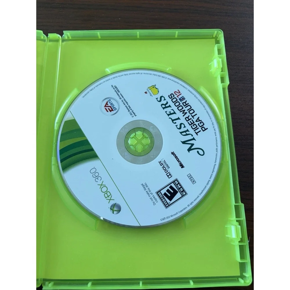 Tiger Woods PGA Tour 12: The Masters - Xbox 360 2011 - CIB Complete & Tested
